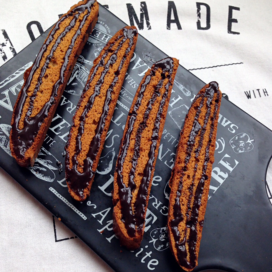 肉桂红糖意式脆饼干 Cinnamon Toasted Biscotti