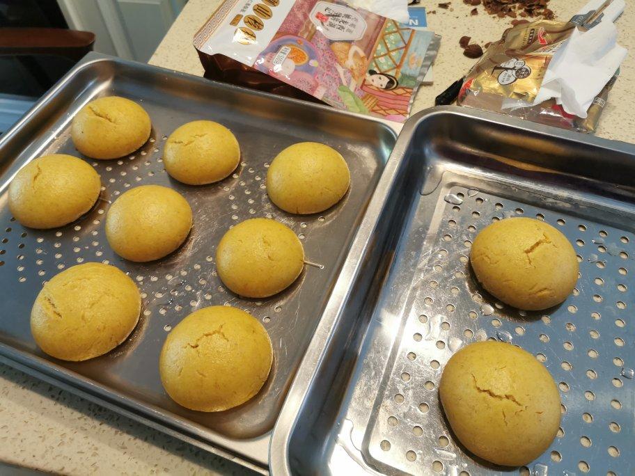 奶香玉米面馒头