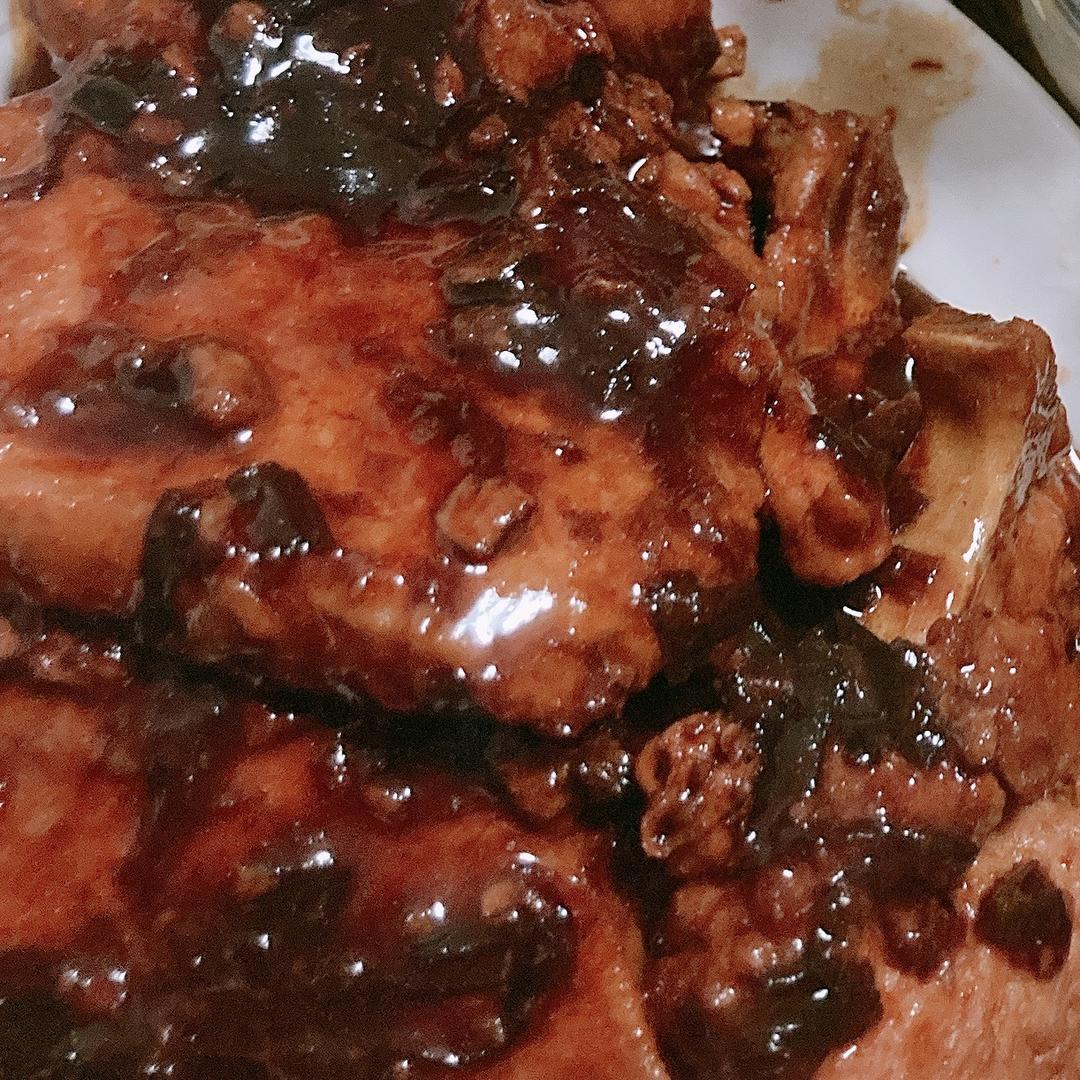 上海香葱红烧大排