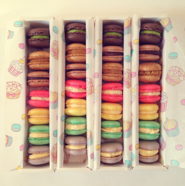 马卡龙(杏仁蛋白糖饼)