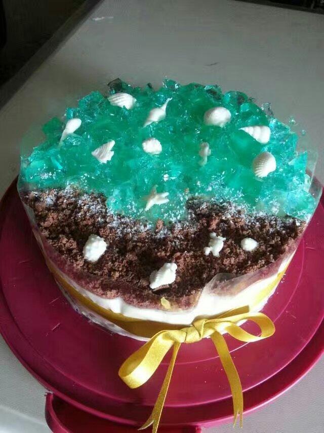 海洋酸奶慕斯蛋糕