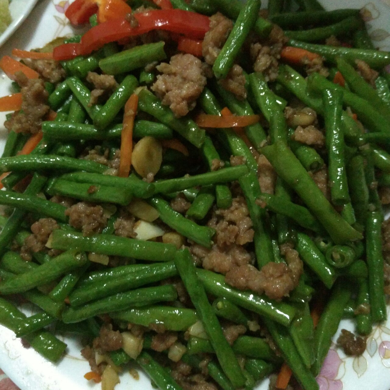 肉沫豆角