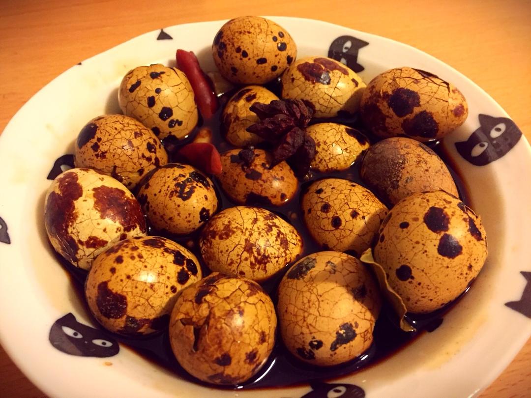 五香卤鹌鹑蛋