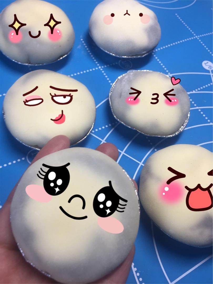 腹黑白胖子——奥利奥雪媚娘