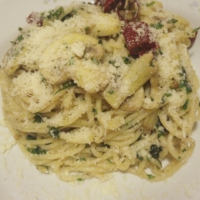 Spaghetti Bianco 简单好吃的意大利面的做法