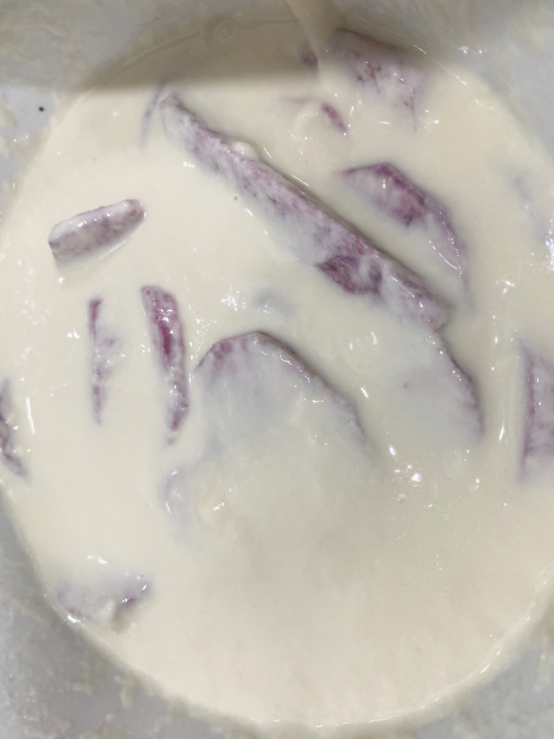 炸紫薯片 潮汕脆脆版的做法 步骤2
