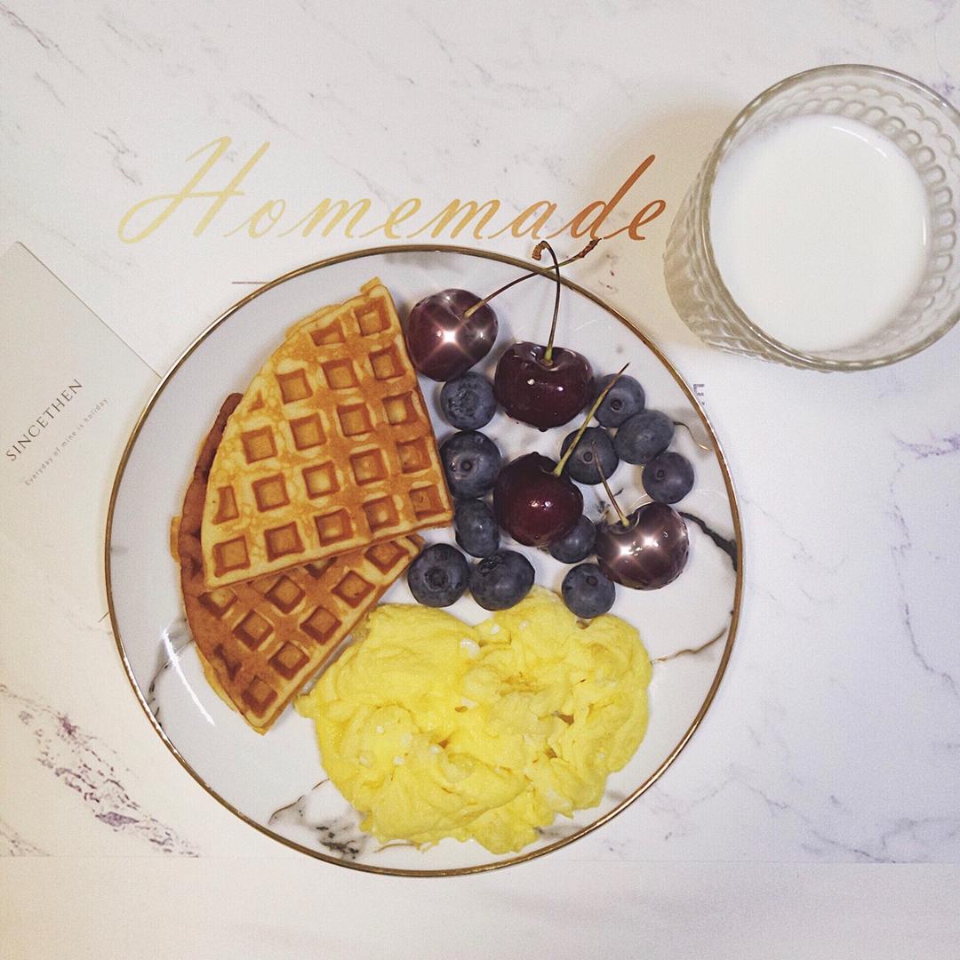 经典格子华夫饼 Belgian Waffle