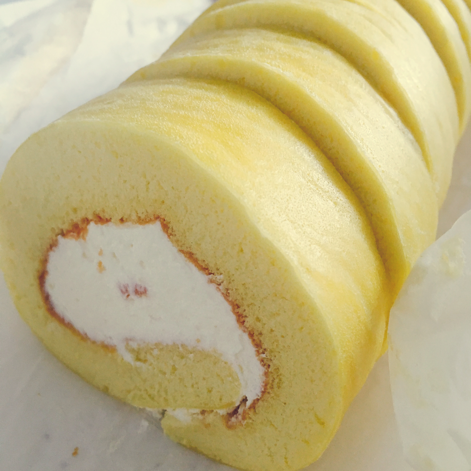 杨镜嫄做的【小嶋rumi】海绵蛋糕卷