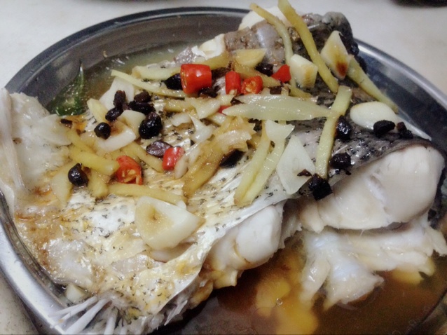 清蒸鱼腩