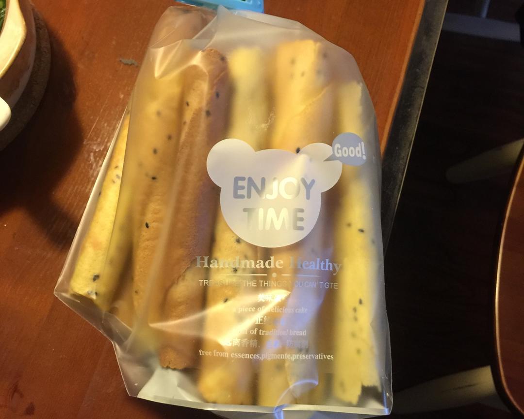 低油低糖酥脆蛋卷