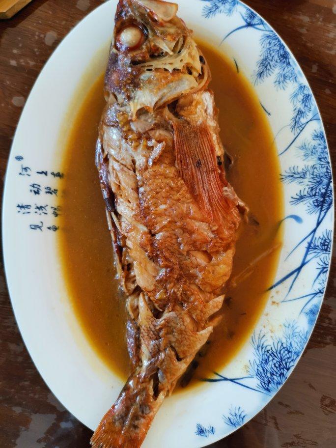 红烧大眼鲷