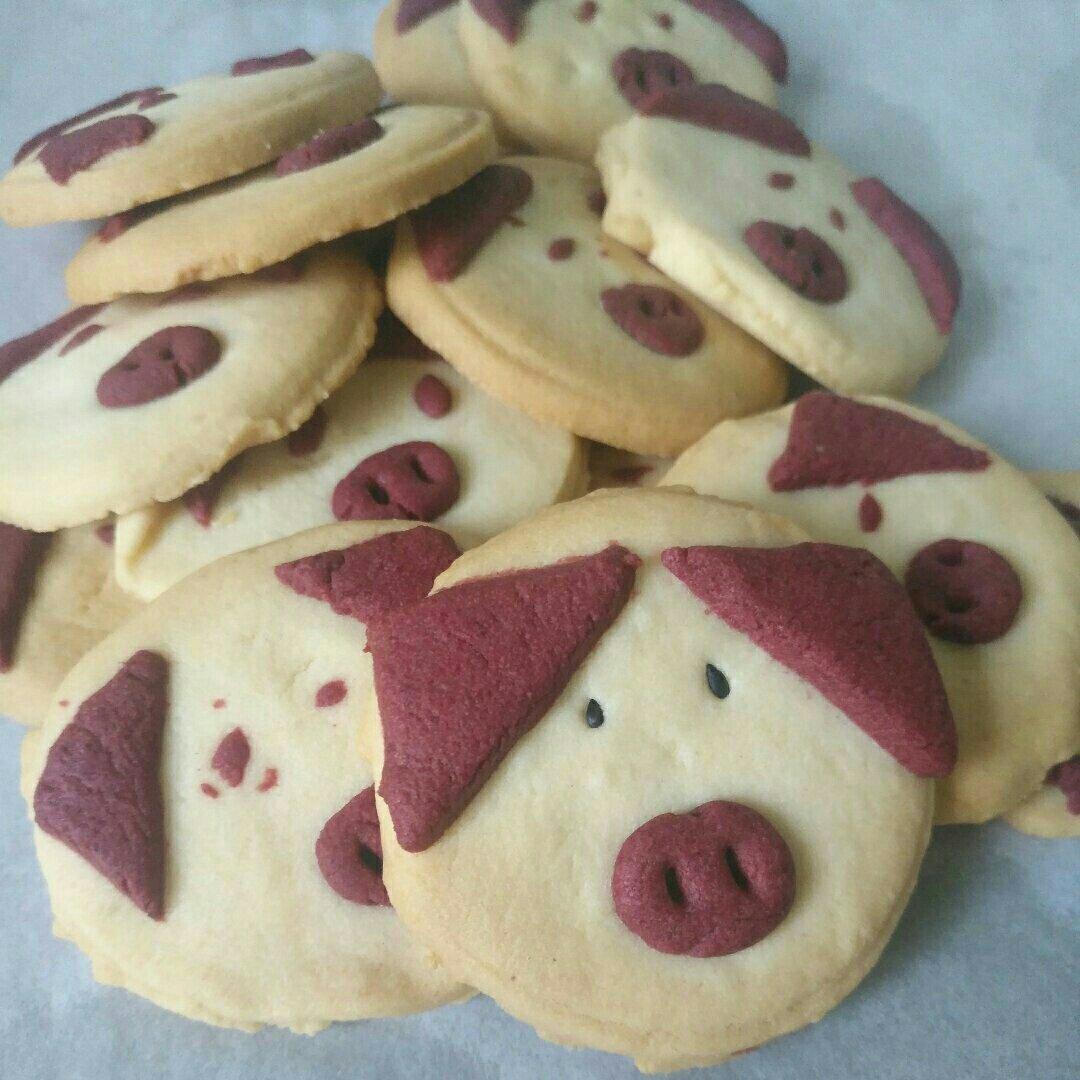 小猪曲奇饼干祝你诸事顺意