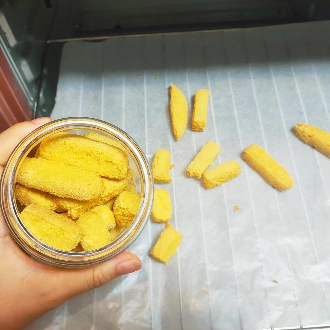 简单粗暴的婴儿米粉饼干