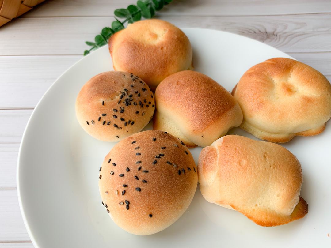 柔软小餐包｜厨师机出膜的做法