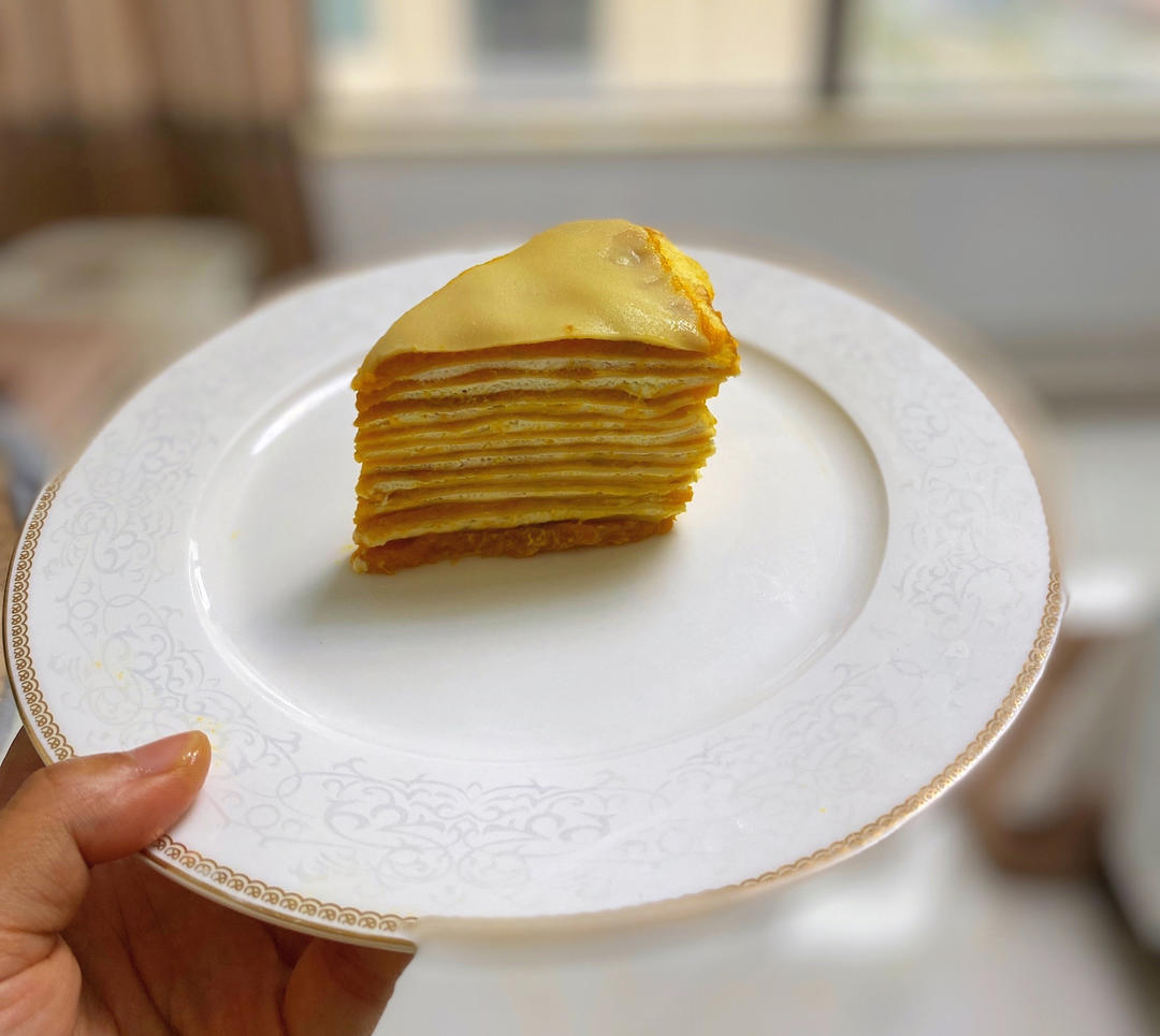 便宜又健康的南瓜千层蛋糕（6寸）