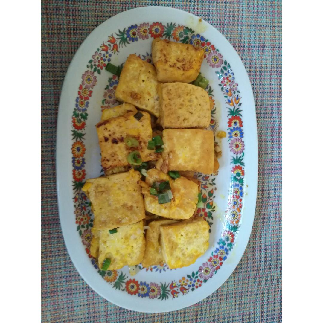 蚝油嫩豆腐