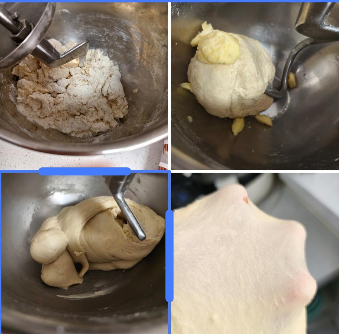 纯奶手撕吐司的做法 步骤1