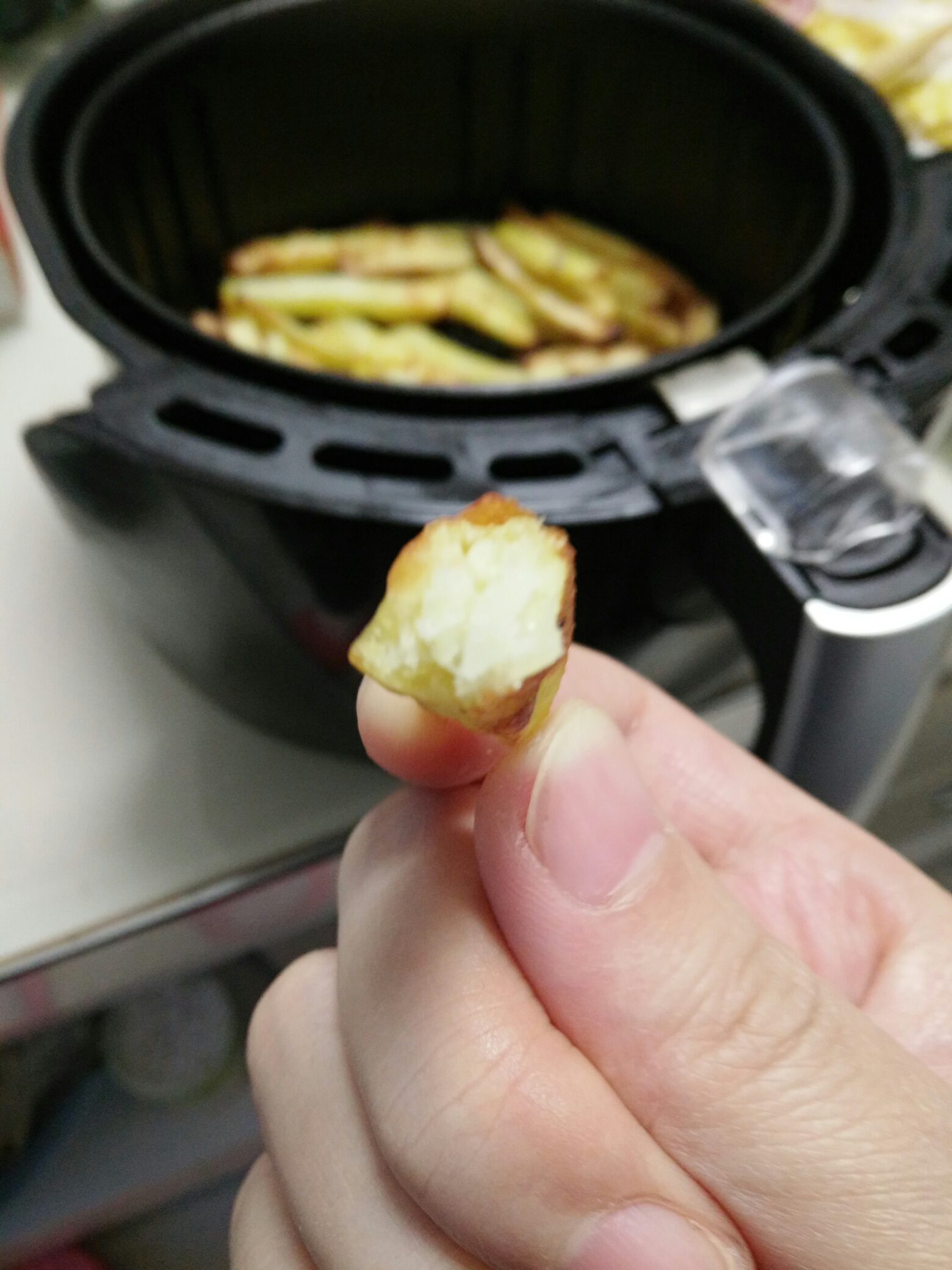 薯条（空气炸锅版）的做法 步骤4