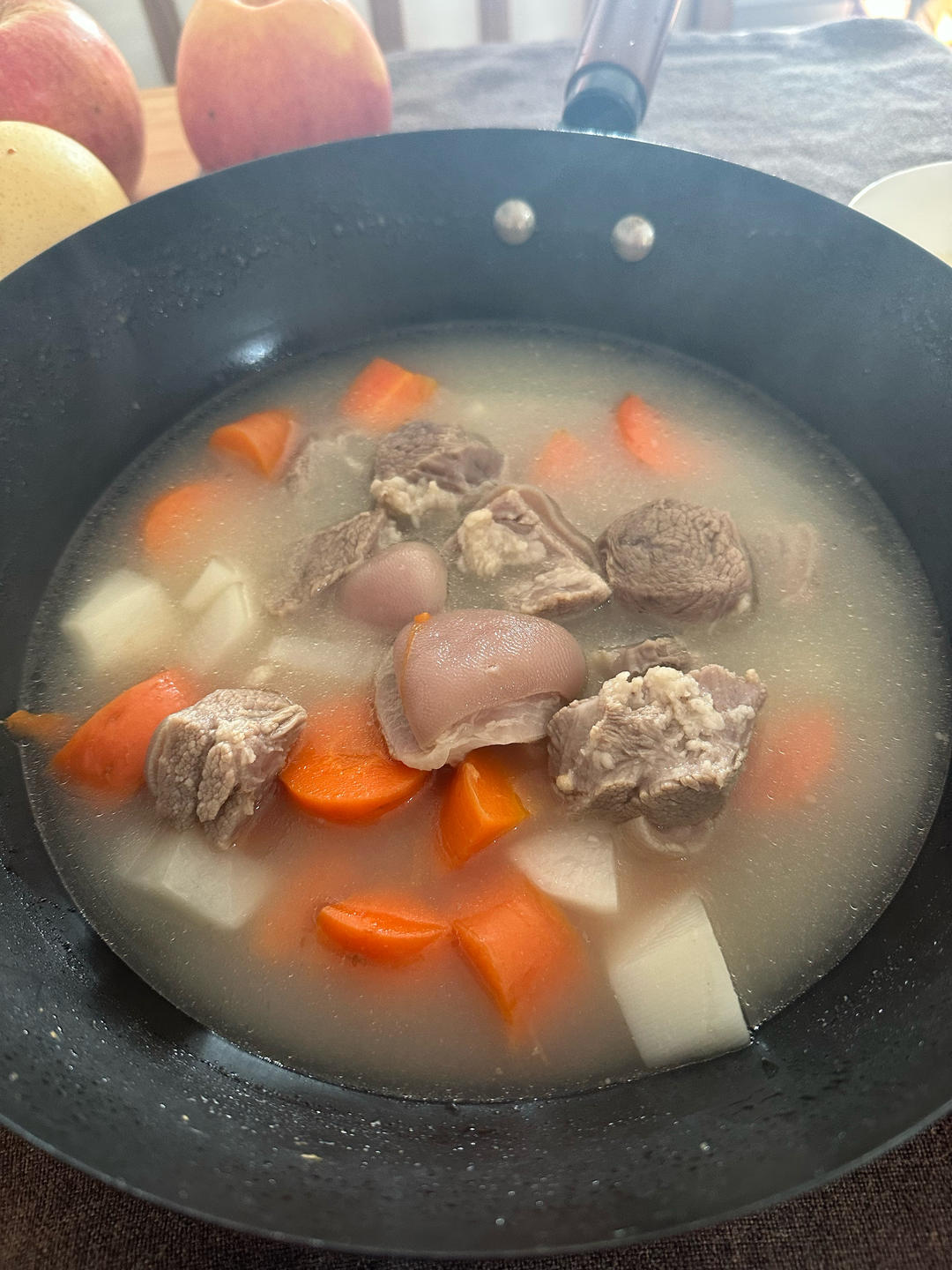 羊肉汤(炖萝卜)