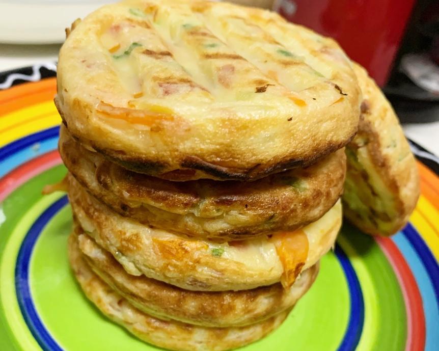 土豆胡萝卜丝饼