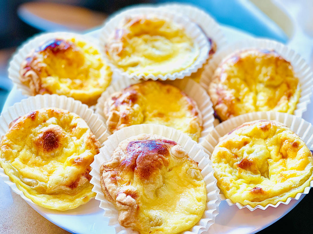 超嫩滑的葡式蛋挞(全蛋版)新手友好『秒杀KFC』
