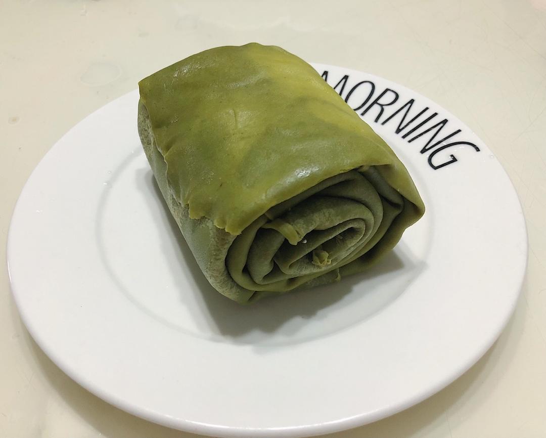 网红食谱│抹茶毛巾卷