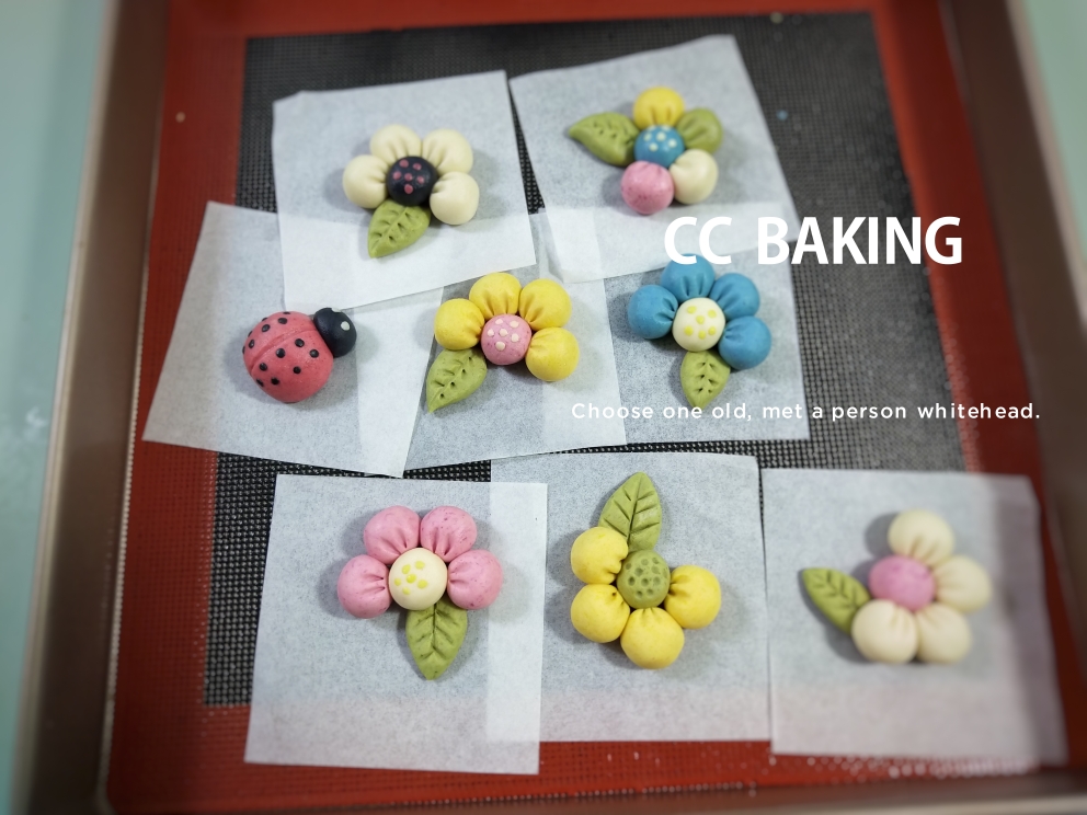 小花造型饼干～无色素版