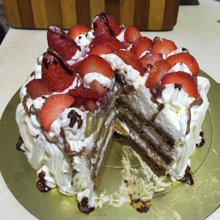 果子学校可可戚风