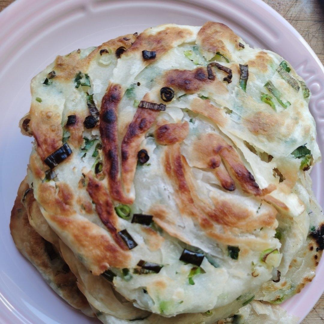 葱花手抓饼