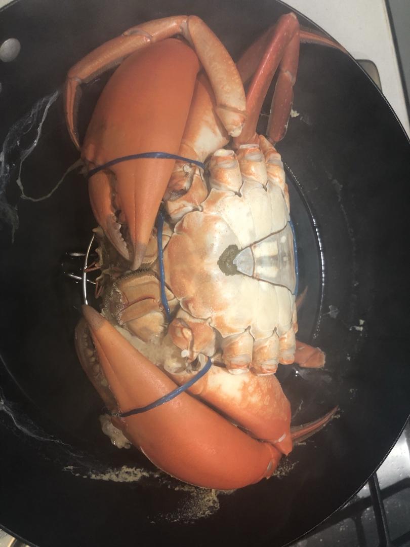 清蒸梭子蟹