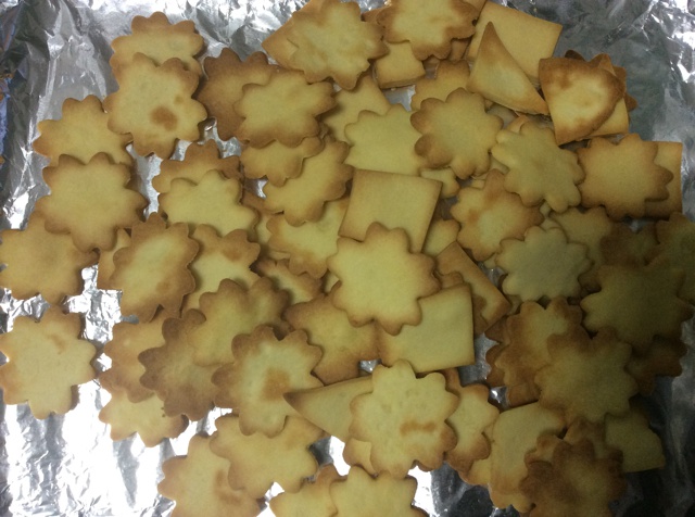 卡通黄油饼干