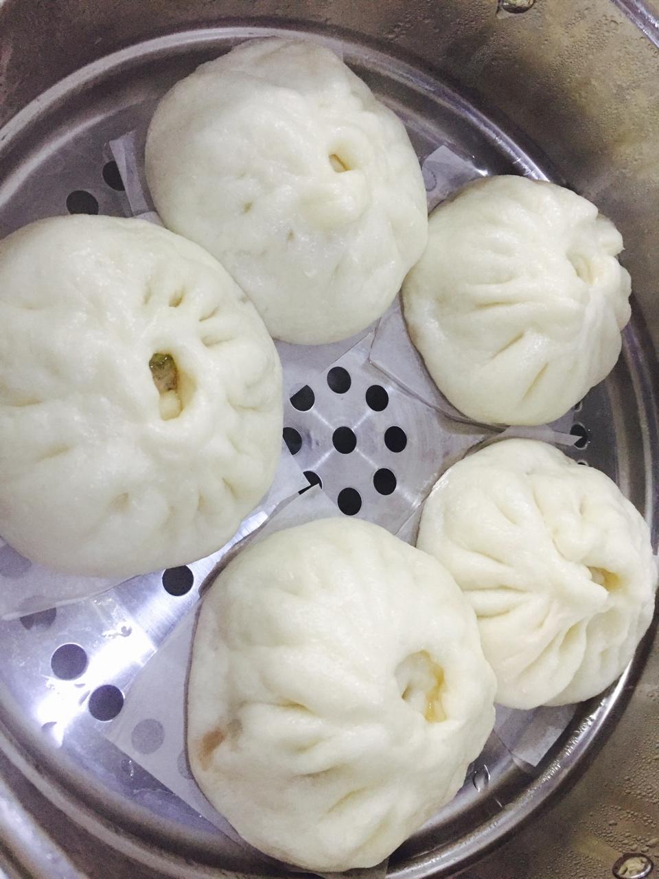 手工包子（肚脐包）