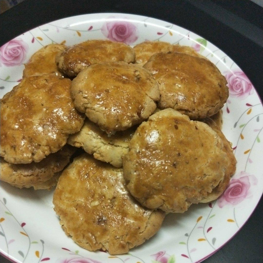 超级好吃的花生酥饼（橄榄油版）
