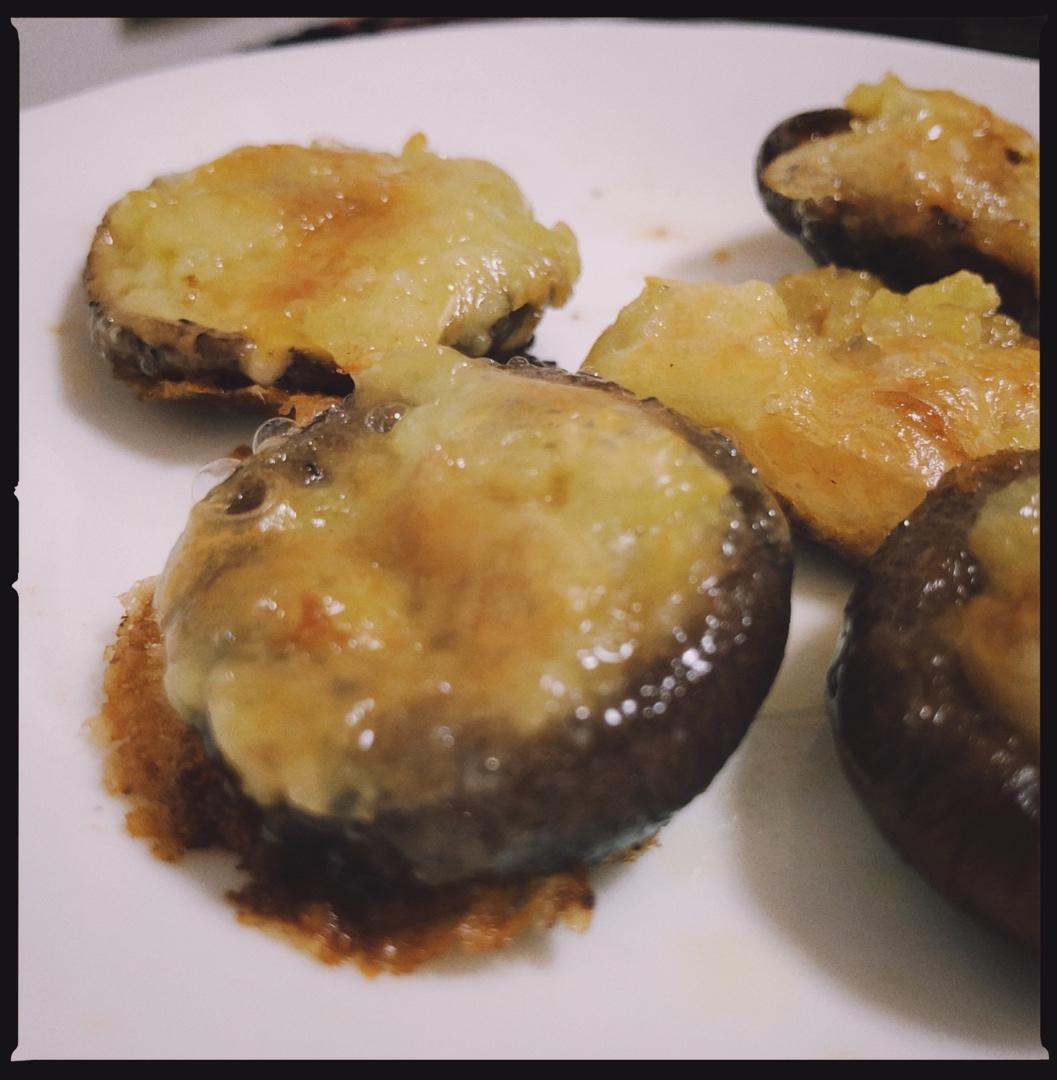 芝士酱油烤香菇