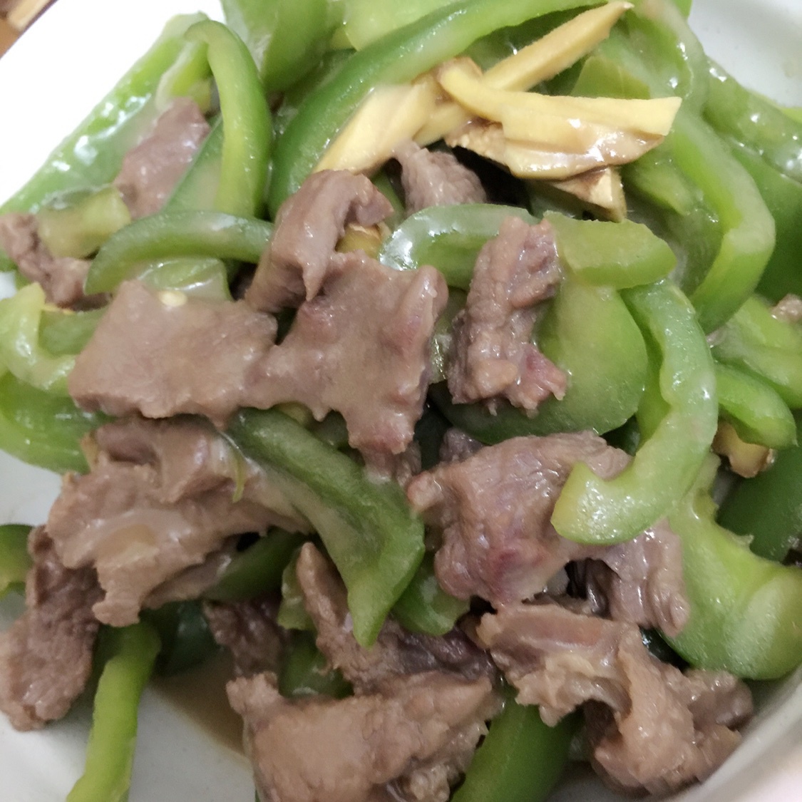 青椒炒牛肉