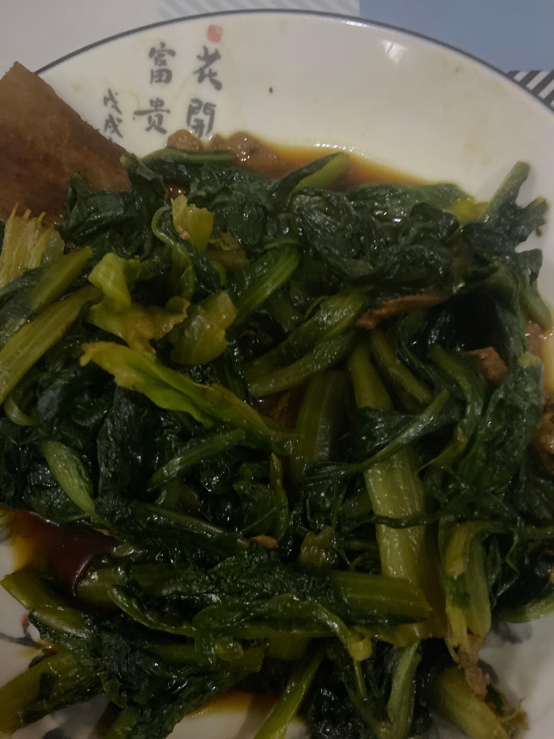 有手就会的油麦菜炒肉片
