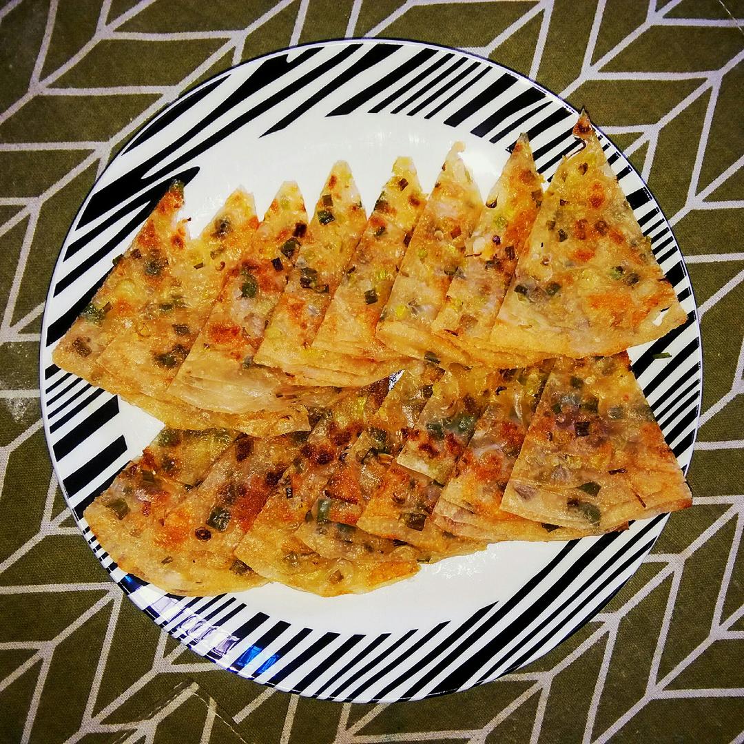 水饺皮｛葱油饼｝