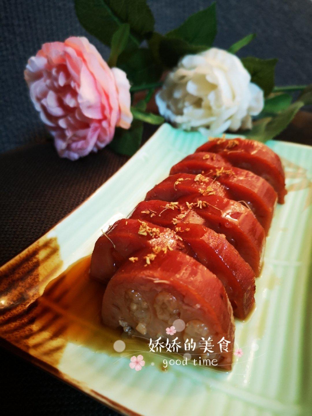 蜜汁糯米藕