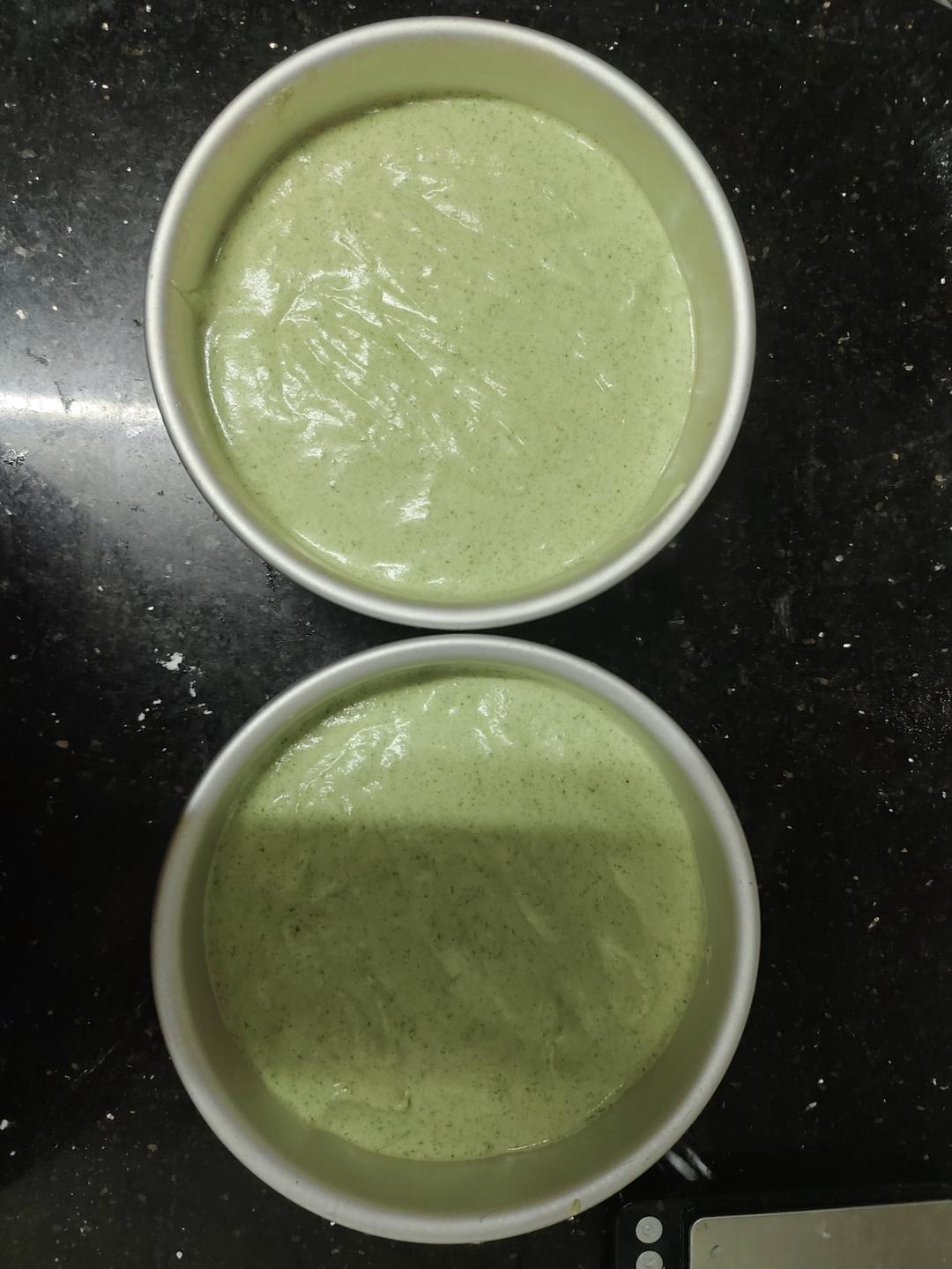 🌿艾草系列|艾草戚风蛋糕来了‼️纯天然绿色