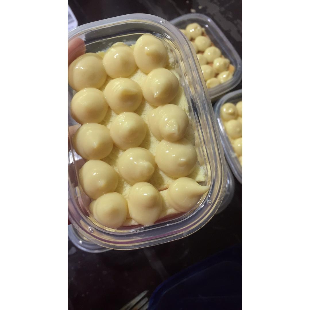 日式豆乳盒子蛋糕