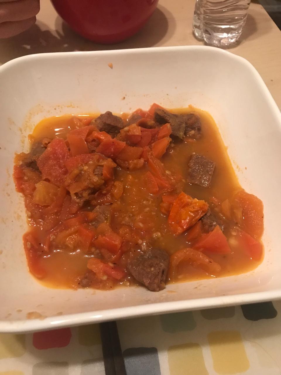 西红柿牛腩