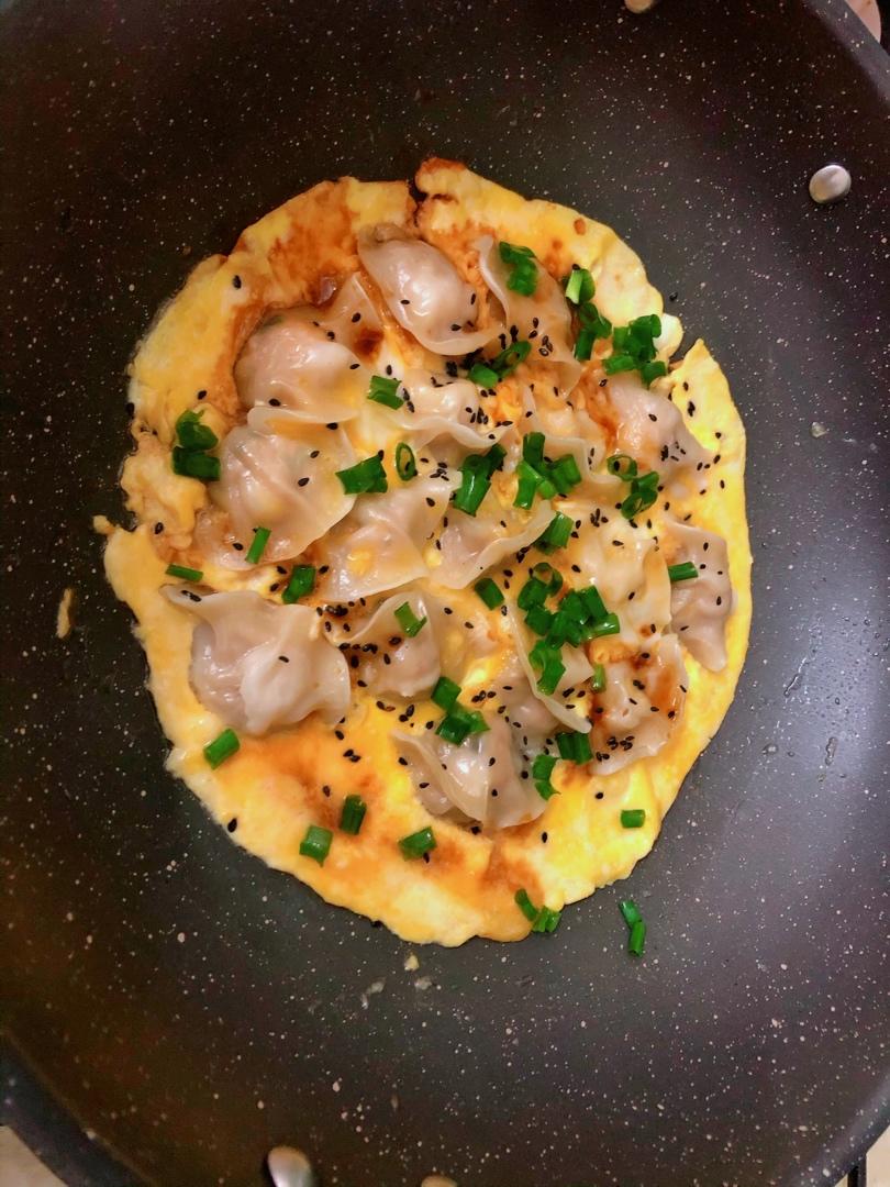 抱蛋煎馄饨