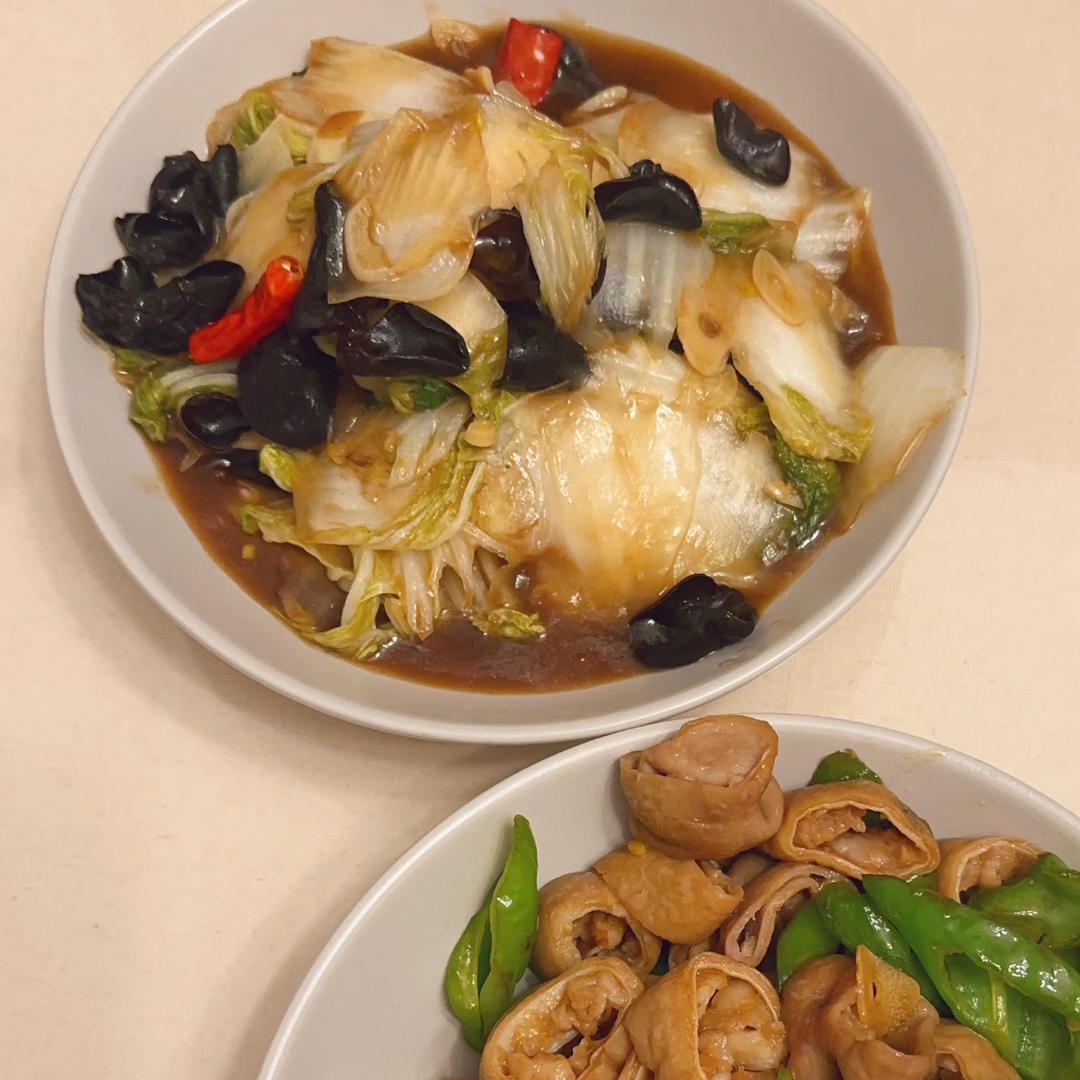 开胃下饭菜！醋溜白菜木耳