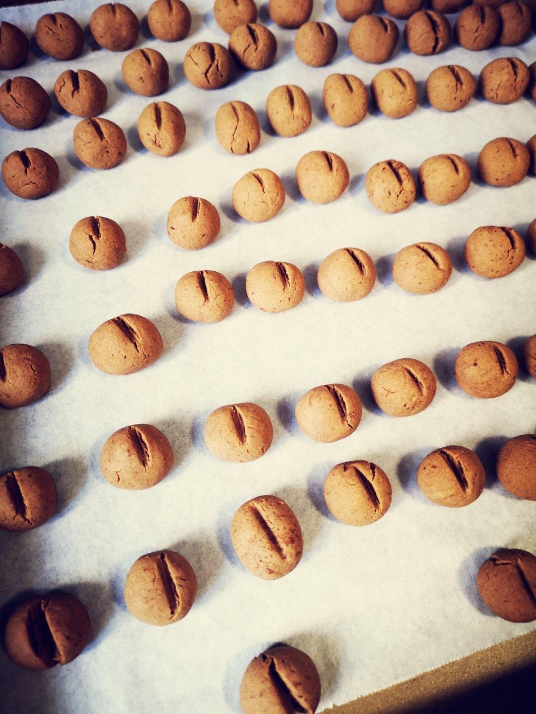 ㊙️萌化了‼️酥脆可口的咖啡豆饼干‼️一学就会