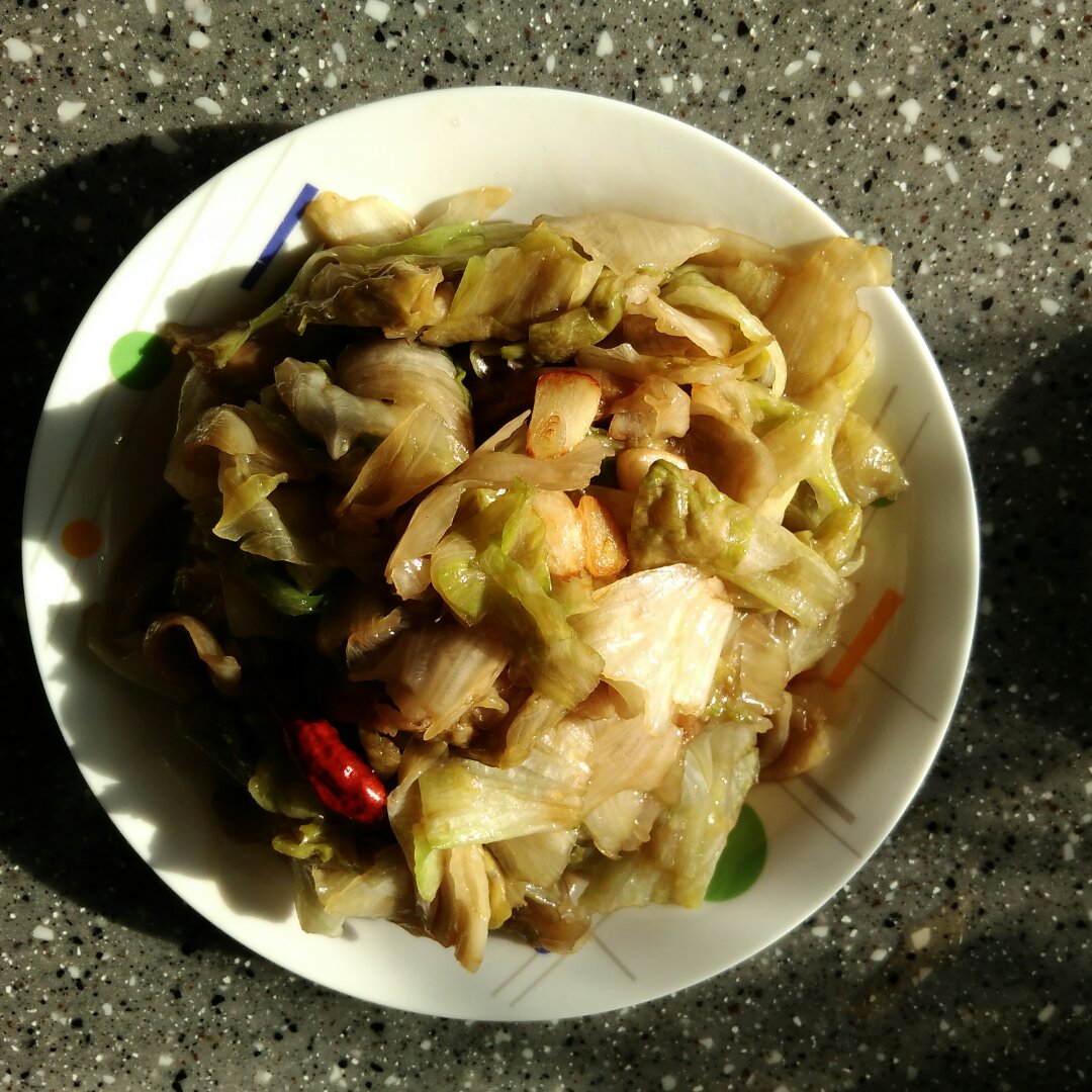 蚝油手撕包菜