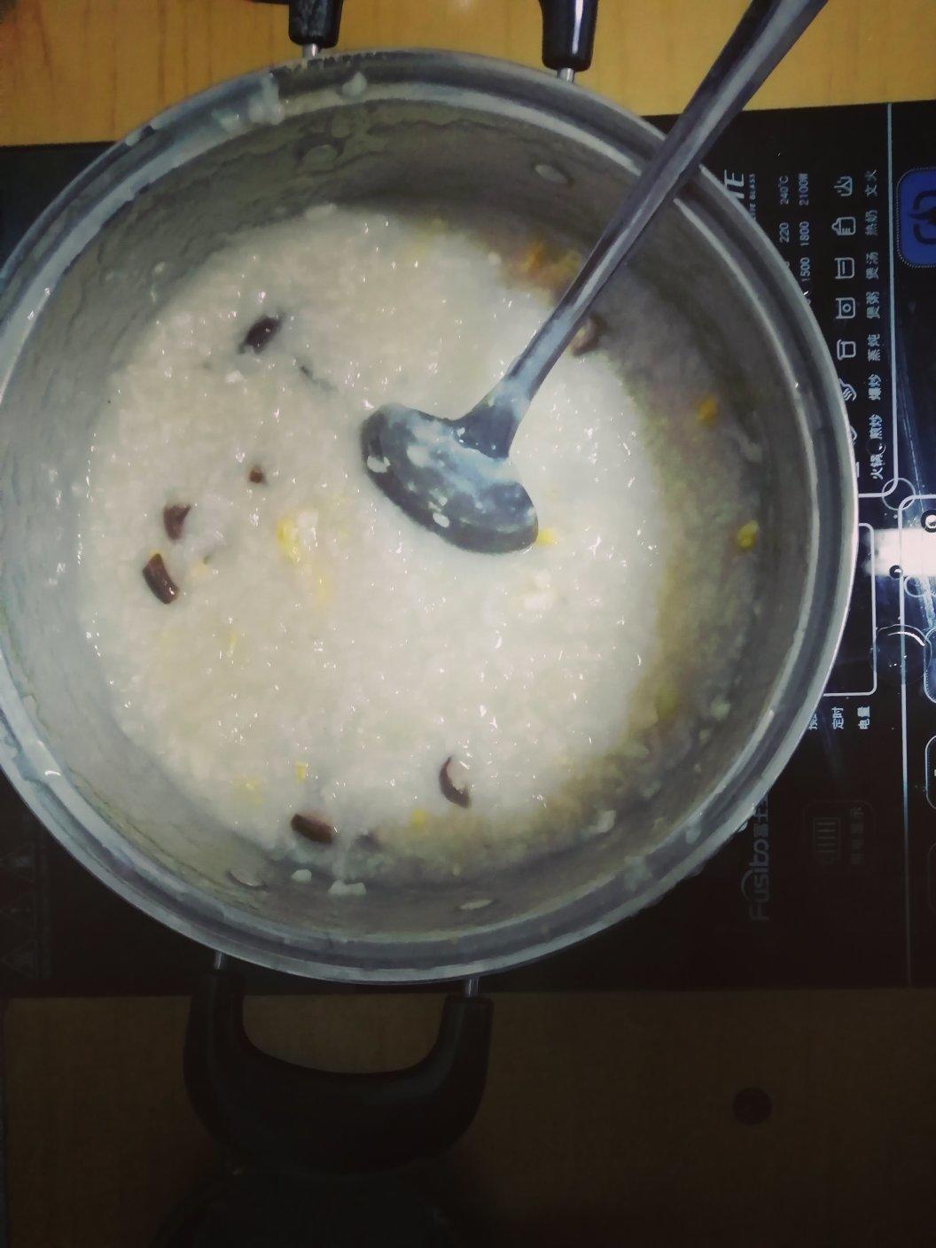 健康美味素食青菜粥