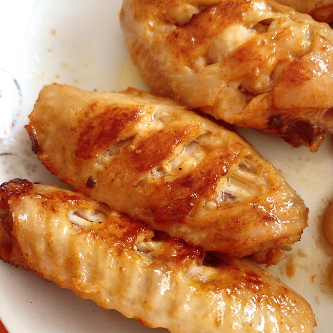 免烤箱❗️好吃到舔手指的蒜香孜然奥尔良鸡翅