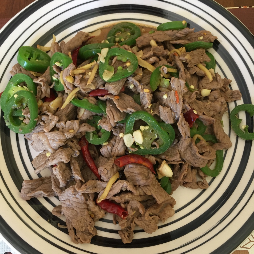 小炒牛肉