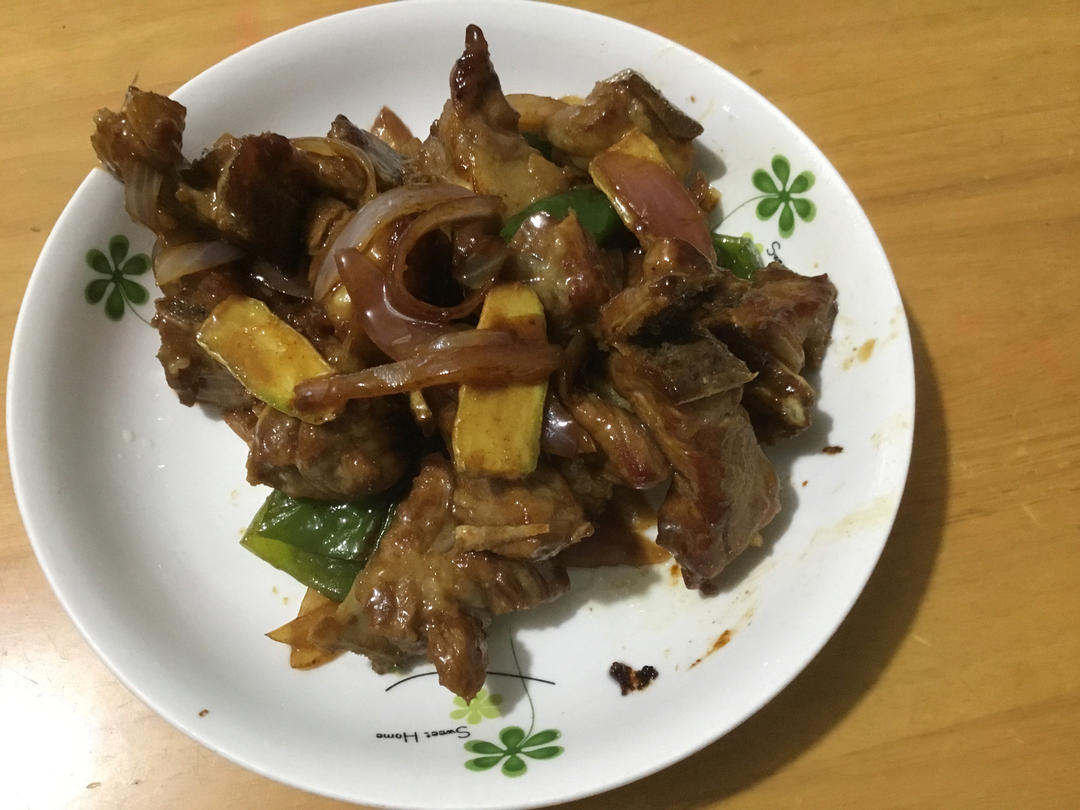 煎焗排骨