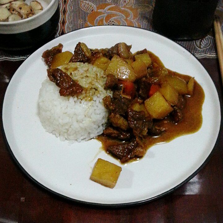 咖喱牛肉